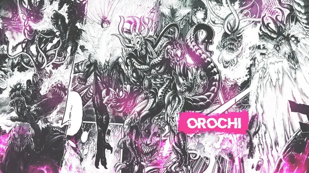 muat turun lelaki satu pukulan - raja raksasa orochi