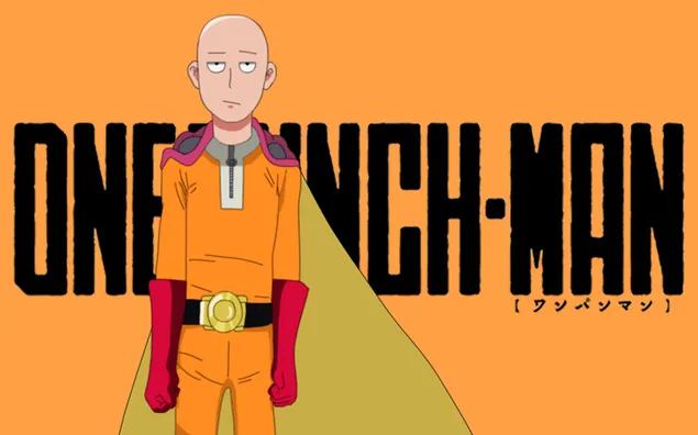 Muat turun Poster adiwira One Punch-Man Saitama