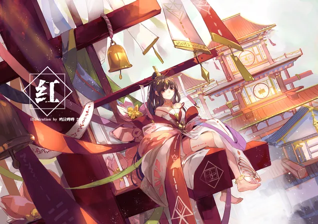 陰陽師女人 4K 壁紙