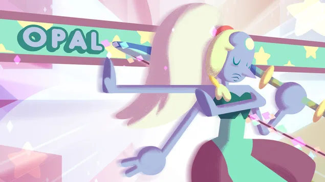 Opal of Steven Universe Save the Light 4K wallpaper