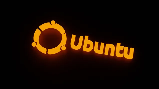 Orange Ubuntu Glød download