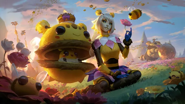 'Orianna' Bee Skin | League of Legends (LOL~8k)