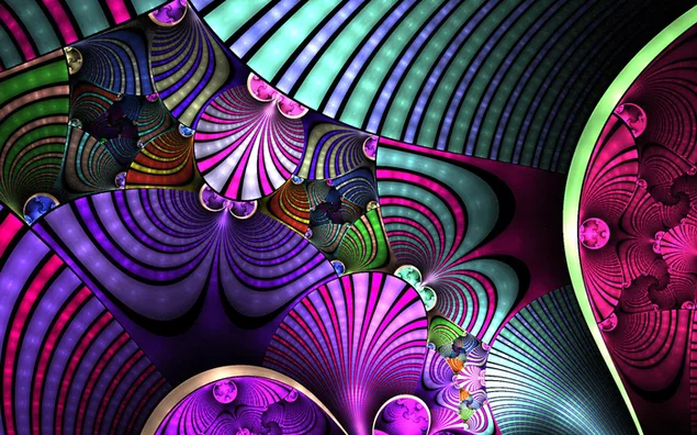 Oriental fractal art download