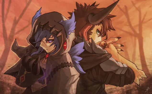 ต้นฉบับ - Demi Human 2K วอลเปเปอร์