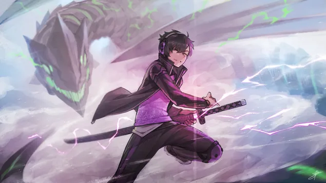 Original - Dragon Slayer HD ozadje