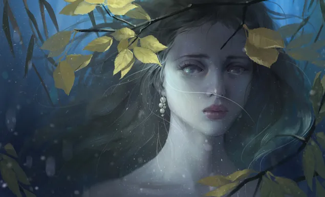 اصلی - دریاچه آبی کاغذدیواری  HD