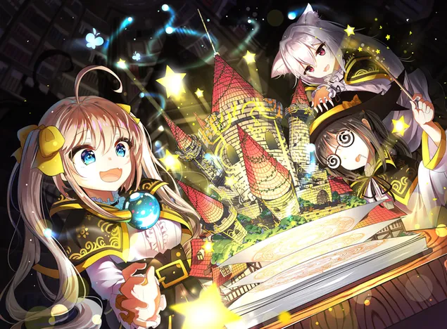 ต้นฉบับ - Magic Academy 4K วอลเปเปอร์