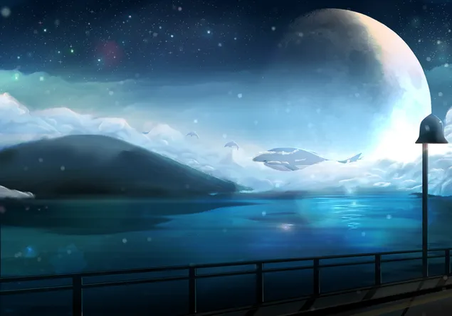 오리지널 - 오늘밤 HD 배경화면