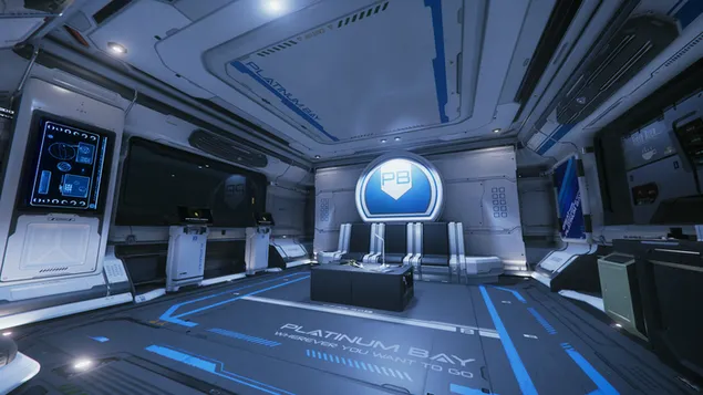 Outpost Star Citizen 4K тапет