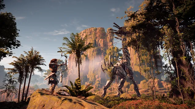 Overide Tallneck - 地平線零黎明 HD 壁紙