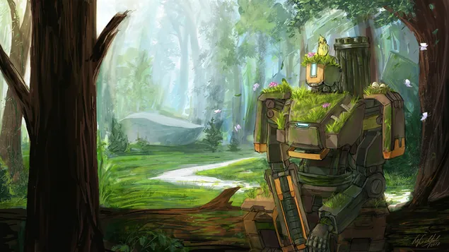 overwatch - bastion de la foret telechargement