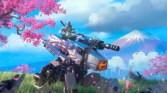 Overwatch játék - Genji a roboton 2K háttérkép
