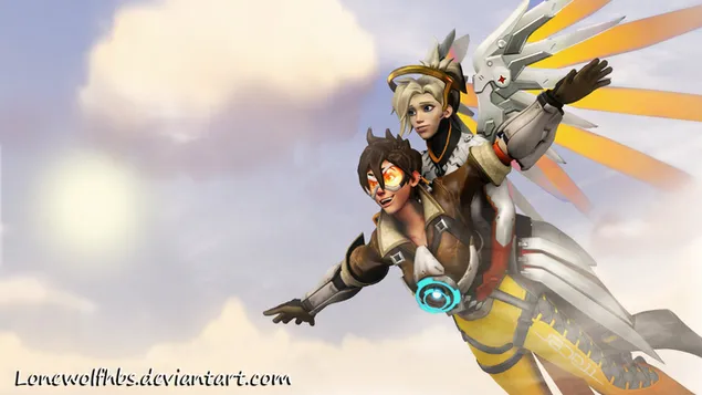 Overwatch - daje dvig HD ozadje