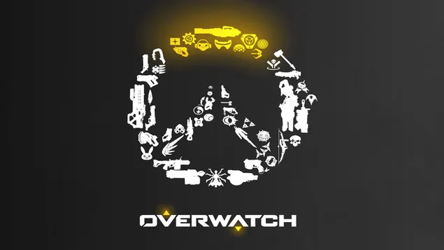 Overwatch hero shooter 4K bakgrund