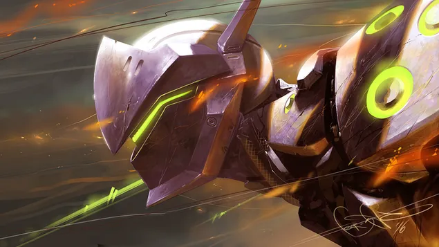 Overwatch (trò chơi điện tử): Genji Shimada (nghệ thuật tưởng tượng) tải xuống