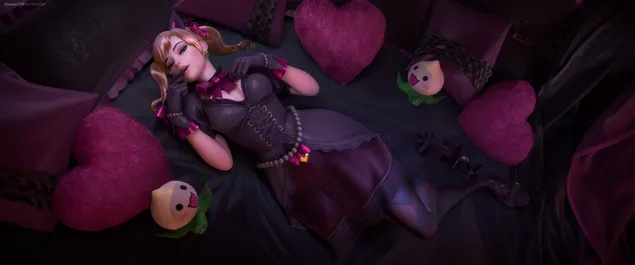 overwatch (videojatek) - gothic d.va letoltes