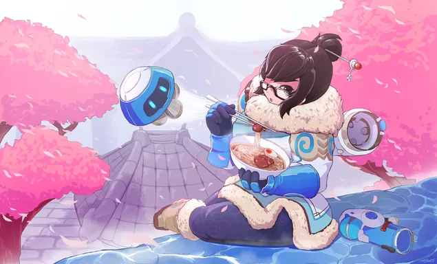 Overwatch (videojoc) - Mei (fanart) baixada