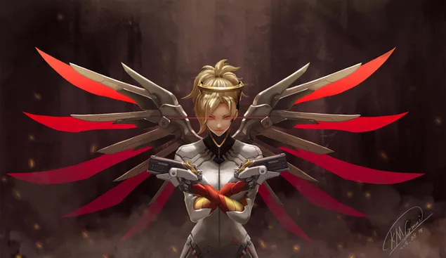 Overwatch (videojoc): Mercy Angel baixada