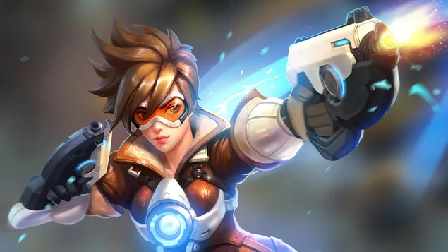 Overwatch (video game) : Tracer (fantasy artwork) download