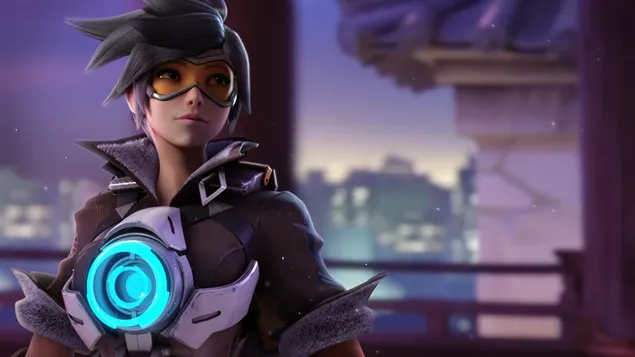 Overwatch (video game) - Tracer 2K wallpaper