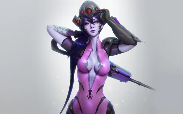 オーバーウォッチ (ビデオ ゲーム) - ウィドウメーカー (Amélie Lacroix) 4K 壁紙