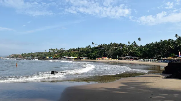 Ozran-strand - Noord-Goa aflaai