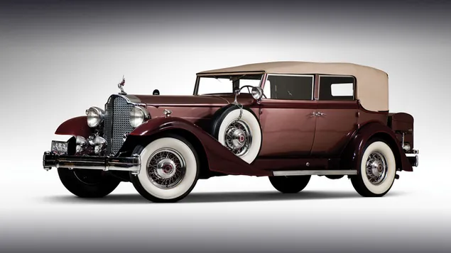 Packard 12 modell 1005 cabriolet sedan 4K bakgrunn