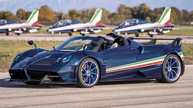 Taustakuva Pagani Huayra Roadster Tricolore 2020 01 2K