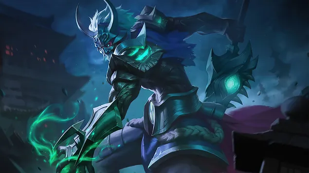 Fantasma pallido 'Hanzo' - Mobile Legends (ML) 4K sfondo