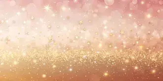 Dégradé de rose pâle à pêche doux avec de délicats éclats dorés 4K fond d'écran