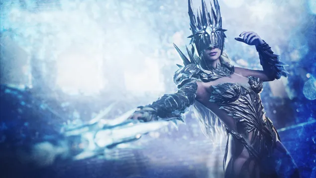 Paragon game -  Aurora (Glacial Empress) 4K wallpaper