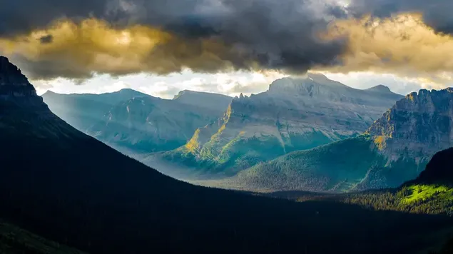 Parque Nacional Glacier, Montañas Rocosas de Montana, Estados Unidos descargar