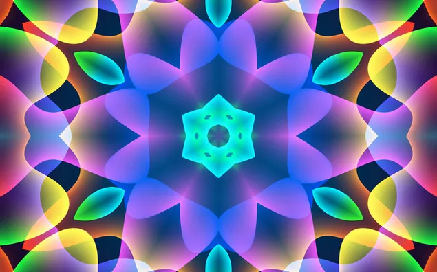 Pastel kaleidoscope download