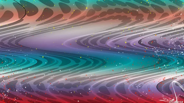 Ondulazione pastello HD sfondo