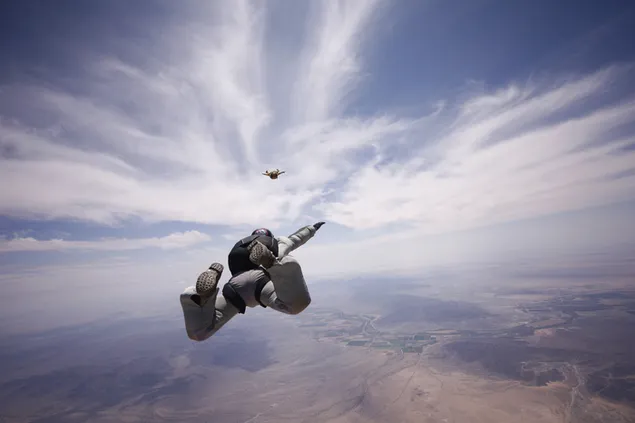 Pasukan terjun payung militer - skykdiving unduhan