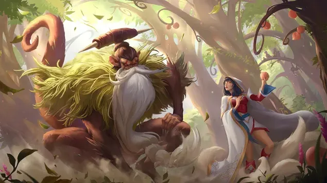 Pathless Ancient (Ionia) - 英雄聯盟 (LOL) 4K 壁紙