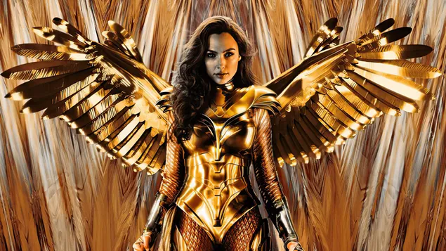 Película de superhéroes 'Wonder Woman 1984' ['Golden Eagle Armor' de Wonder Woman]