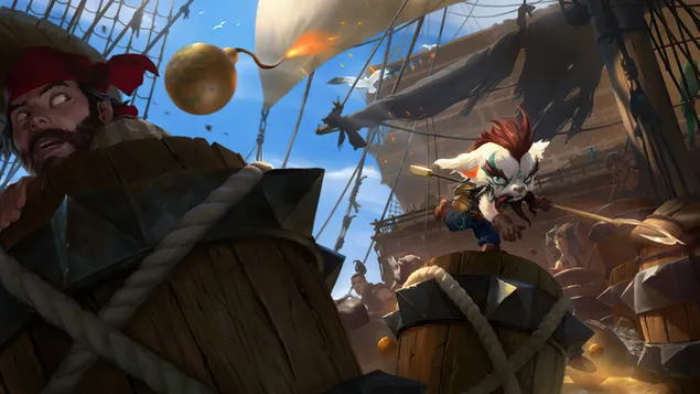 پتی افسر (افسانه های Runeterra) - League of Legends (LOL) کاغذدیواری  4K