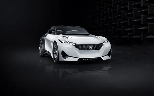 Coche deportivo Peugeot Concept Fractal