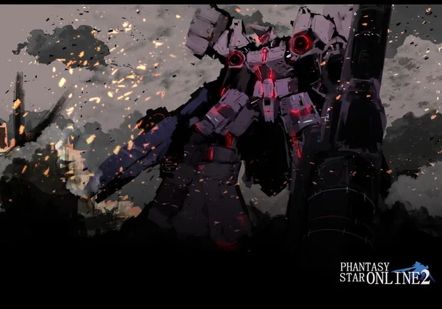 Phantasy Star Online 2 - Mechanesch Roboter 2K Tapeten