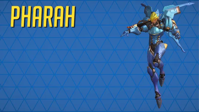 Pharah в Overwatch 4K тапет