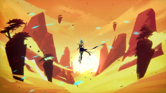 Páipéar balla Worlds 'Karma' Fhionnuisce 2019 - League of Legends [LOL]4K