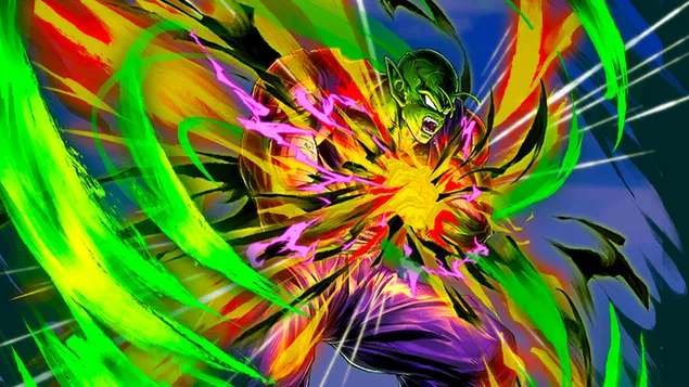 piccolo fused with kami from dragon ball z [dragon ball legends arts] Zhuo Mian Ban Xia Zai