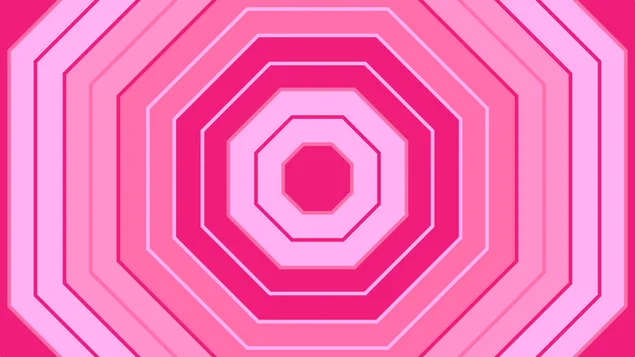 اشکال هندسی صورتی کاغذدیواری  HD