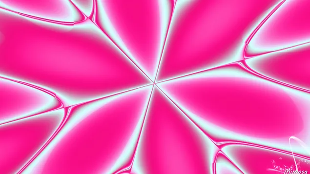 Kaleidoskop merah muda #3
