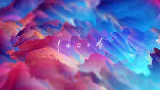 핑크 퍼플 블루 추상 (명확한) HD 배경화면