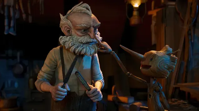 Преземете Анимиран филм Пинокио ​​од 2022 г. Гиљермо дел Торос