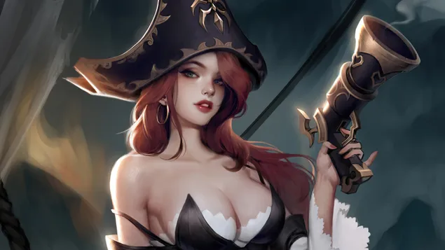 Pirat 'Miss Fortune' (Fantasy Art) - Liga der Legenden (LOL) herunterladen