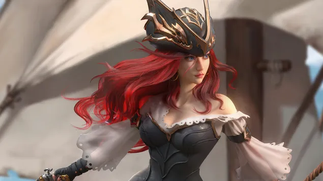 Noia pirata "Miss Fortune" - League of Legends [LOL]