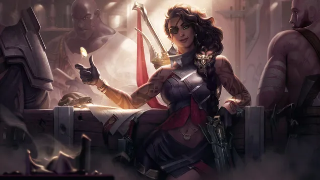 Pirat 'Samira' Splash Art - League of Legends (LOL)